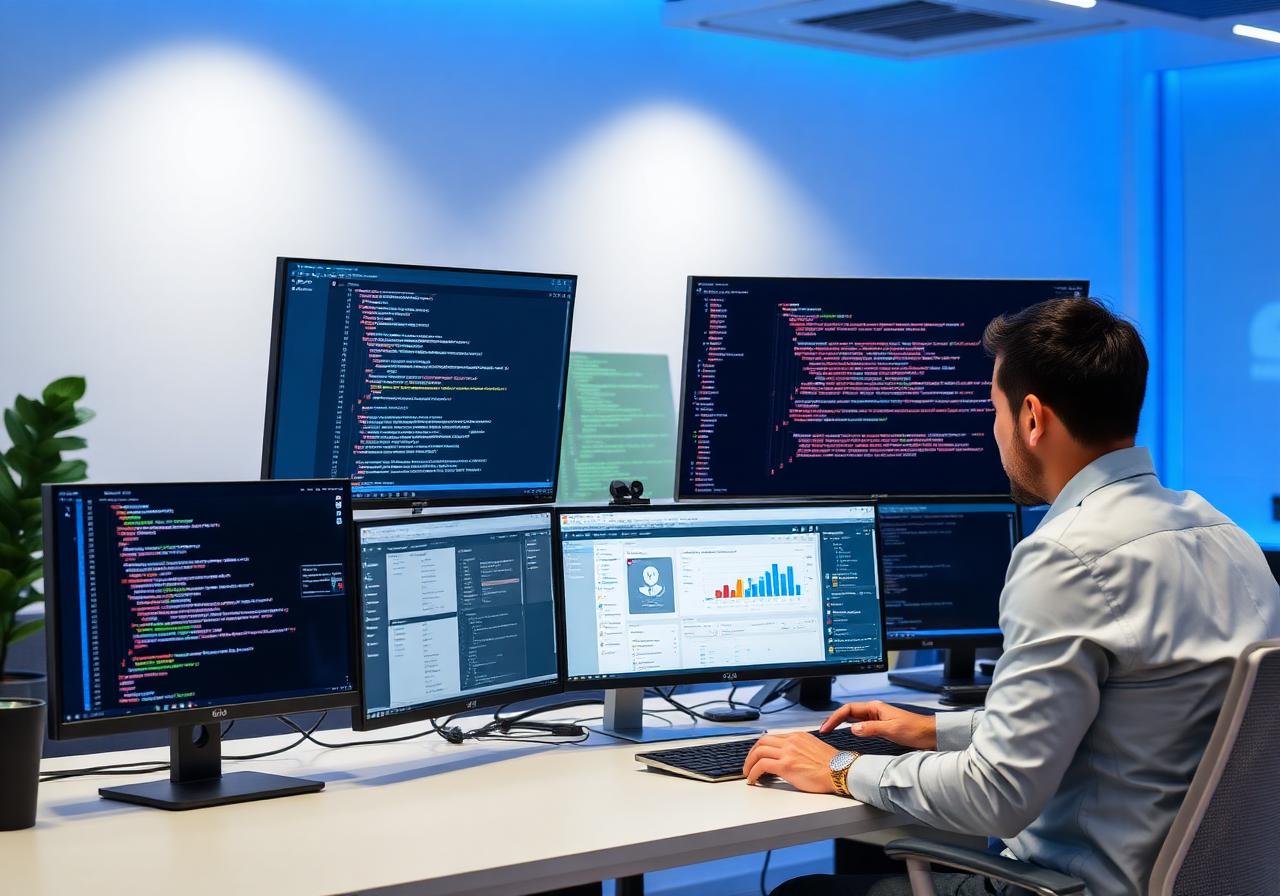 Development workspace showing Java Spring MVC backend and Angular frontend code for airline reservation system