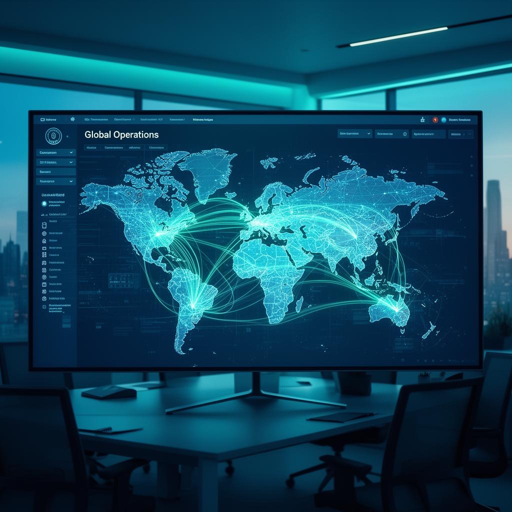 Global travel management operations with multiple country connections