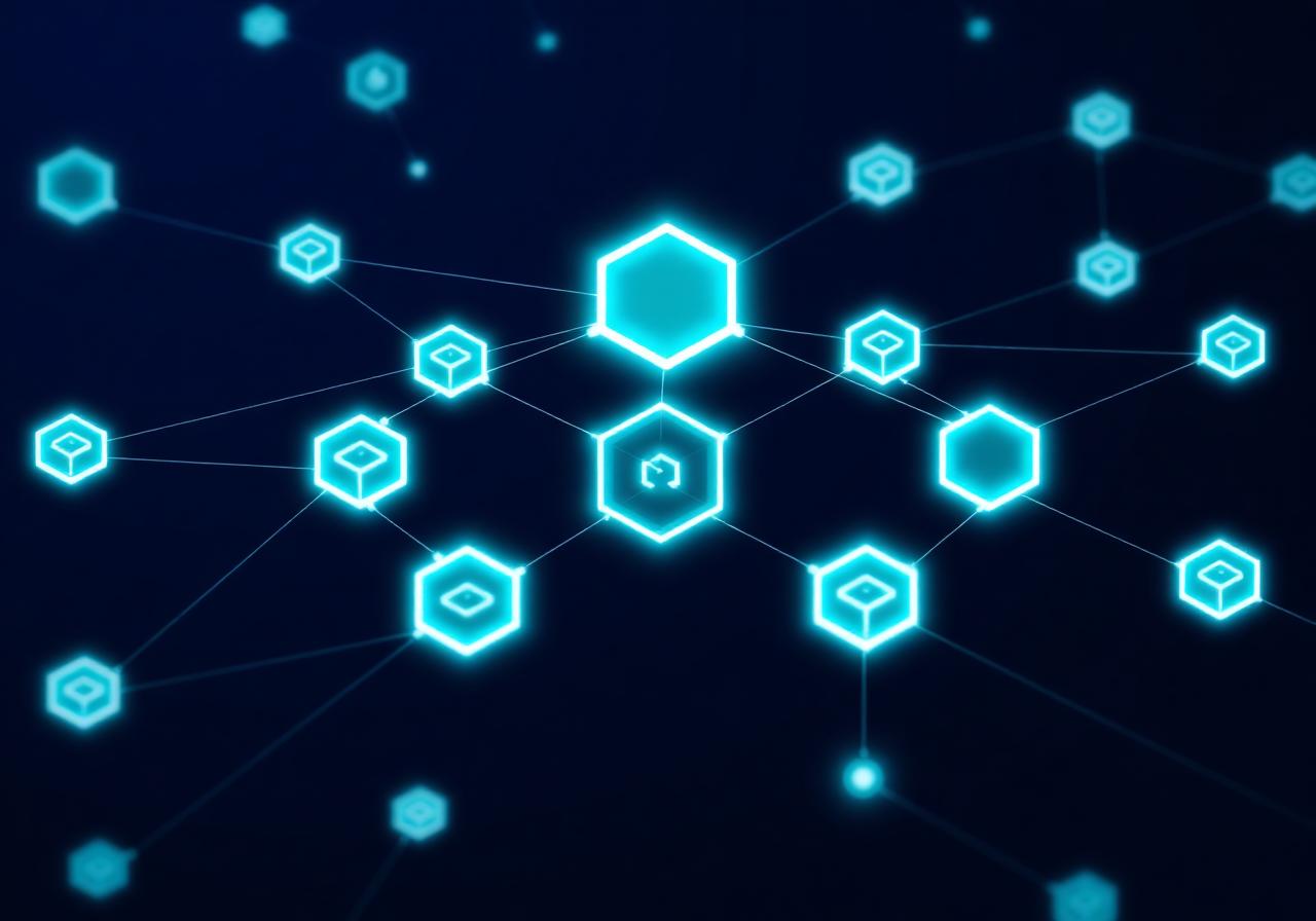 Abstract modular software architecture with interconnected nodes