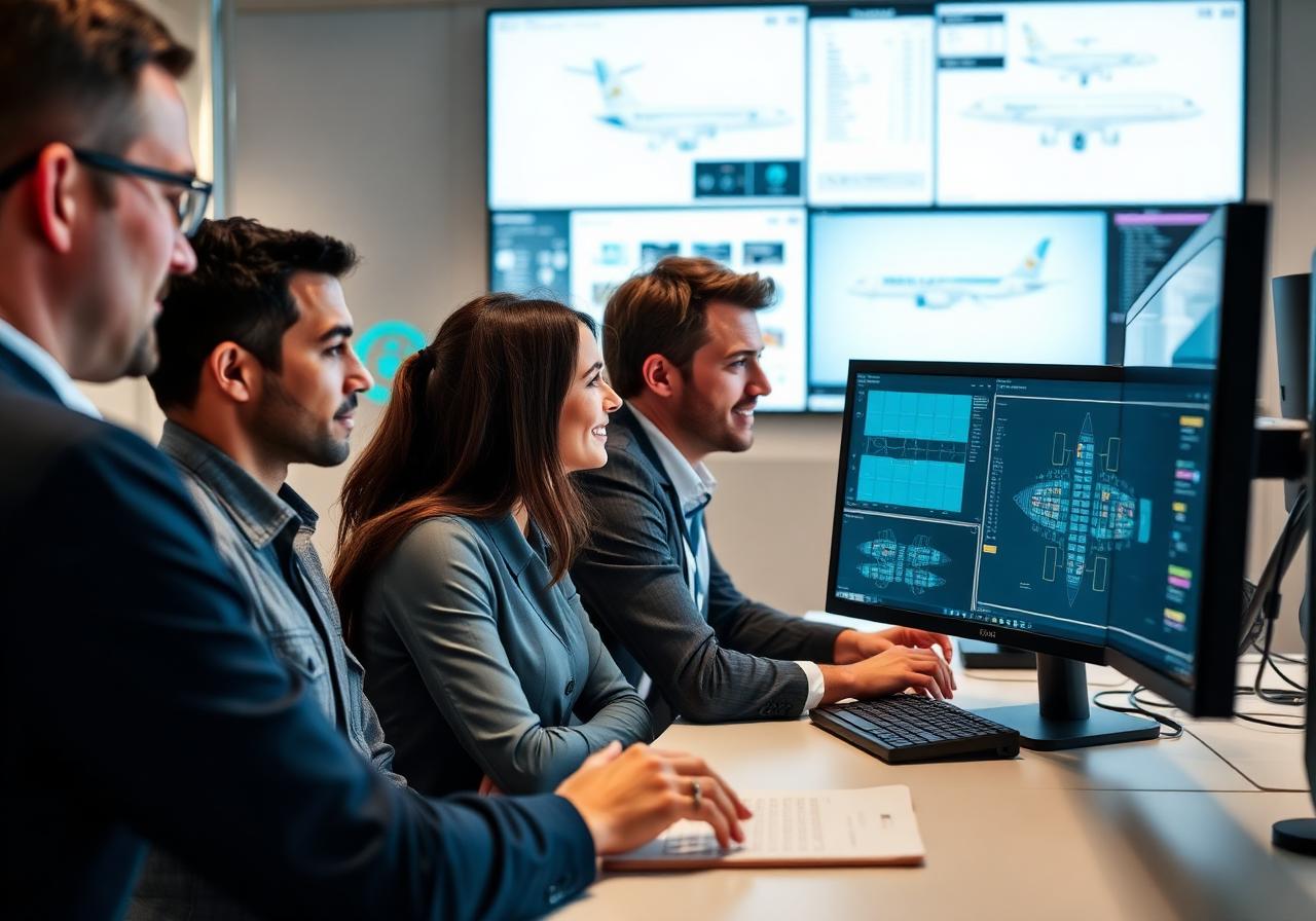 Airline IT team integrating seat map data from multiple systems